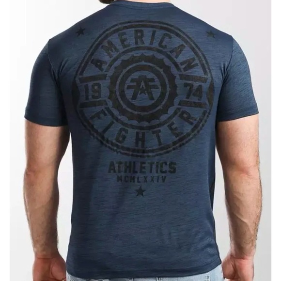 AMERICAN FIGHTER Men's T-shirt FAIR GROVE Athletic M-4XL - Picture 4 of 11